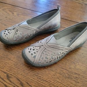Women's Metallic Slip-On Shoes